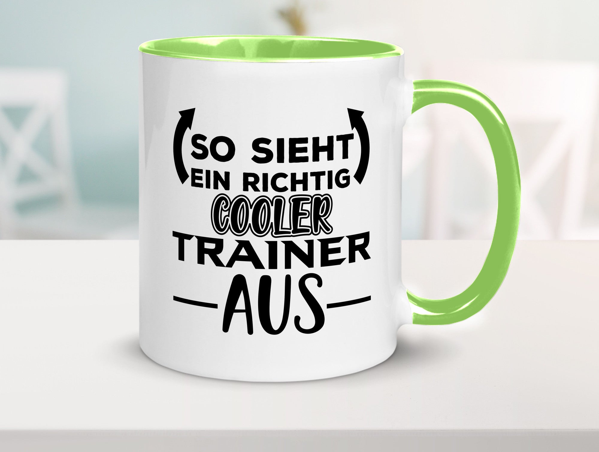 Richtig guter Trainer | Spruch Tasse Personal lustiger Geschenk Humor