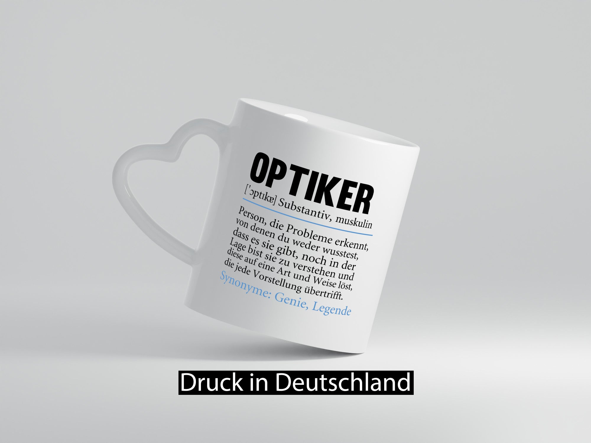 Optiker | Spruch Augenoptiker Beruf Humor v2 lustiger Geschenk Arbeit Kollegen