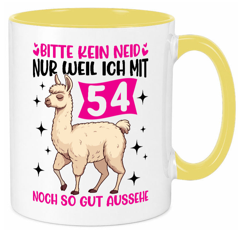 54. Geburtstag | 54 Jahre Lama gut aussehen Geschenk Geschenkidee lustiger