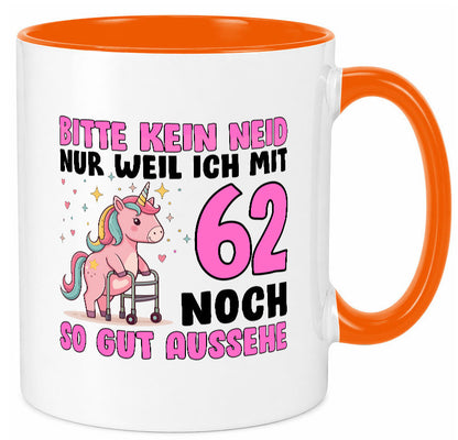 62. Geburtstag | 62 Jahre Mit noch so gut aussehen lustiger Spruch Geschenk