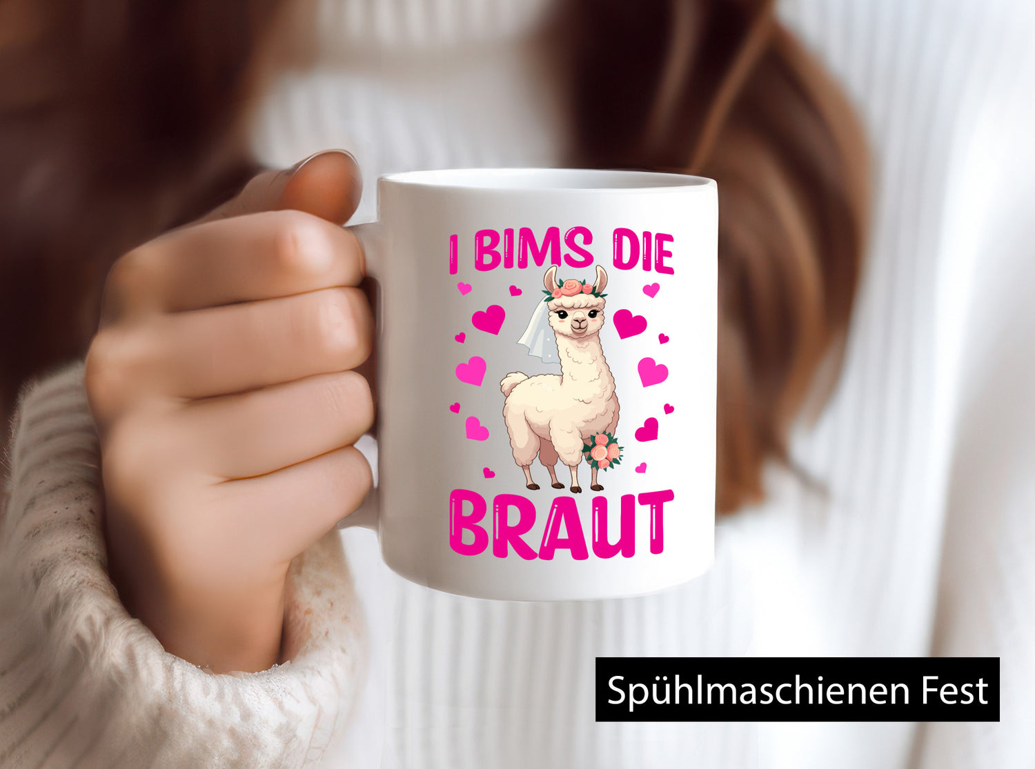 I Bims die Braut | JGA Hochzeit Humor Geschenkidee Tasse