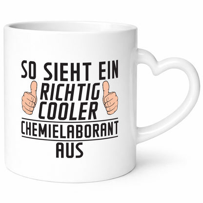 Richtig Cooler Chemielaborant | Laborant Chemie Geschenkidee Humor Tasse