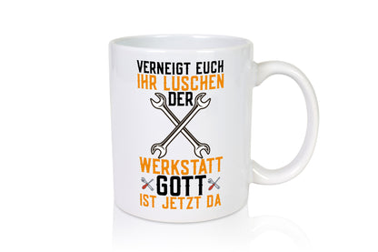 Ihr Luschen | Werkstatt Gott Auto Mechaniker Werkzeug Geschenkidee Humor Tasse