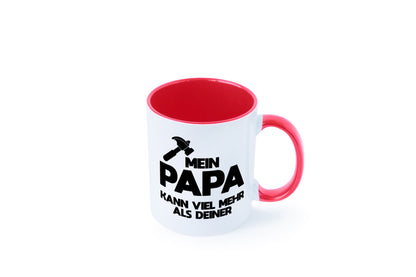 Mein papa kann viel mehr als deiner | Bester lustiger Spruch Geschenk Humor