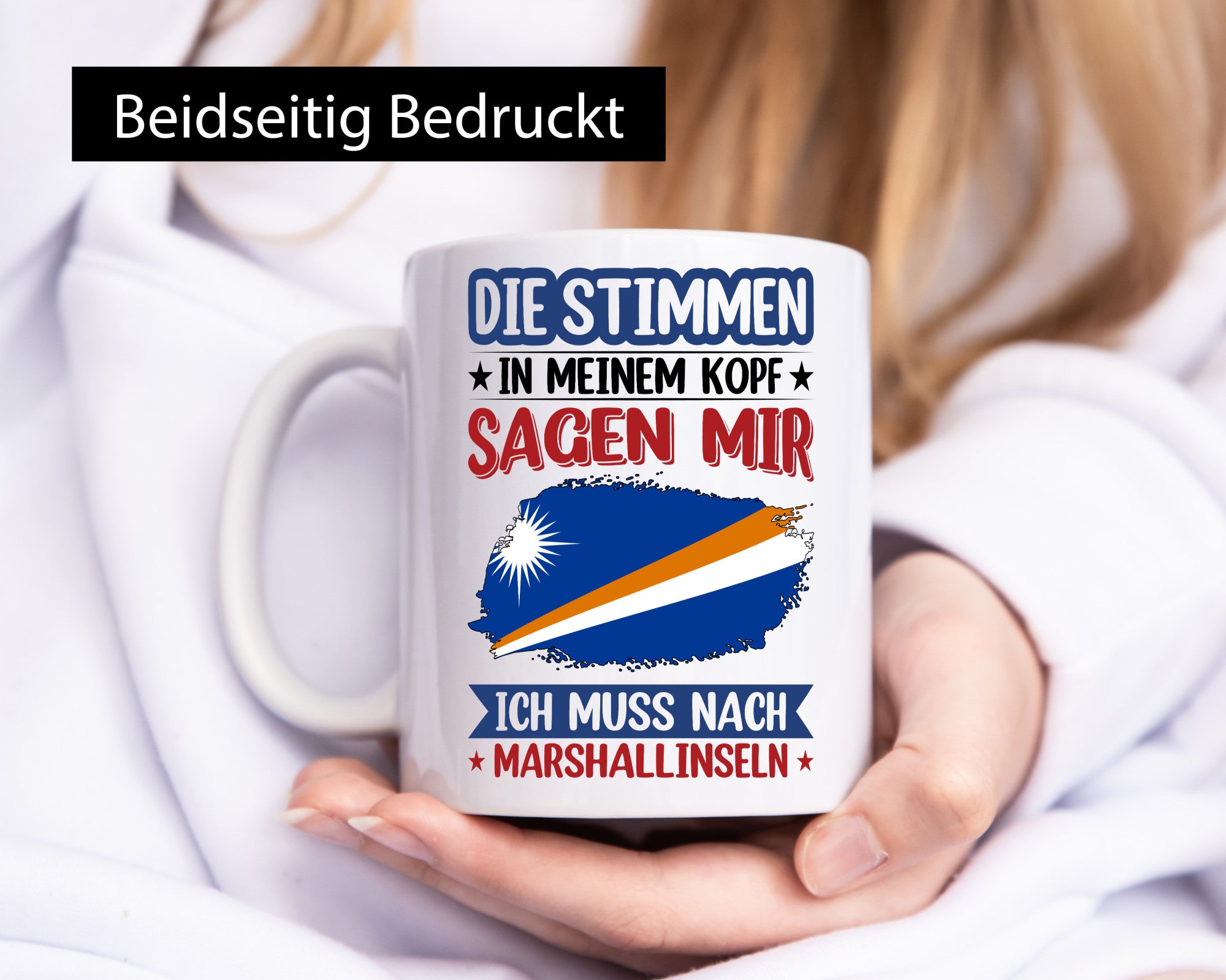 Marshallinseln | Urlaub Stimmen in meinem Kopf Traumland Humor Geschenkidee