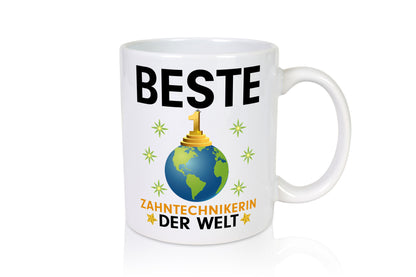 Welt Beste Zahntechnikerin | Zahnmedizin Humor Geschenkidee Tasse