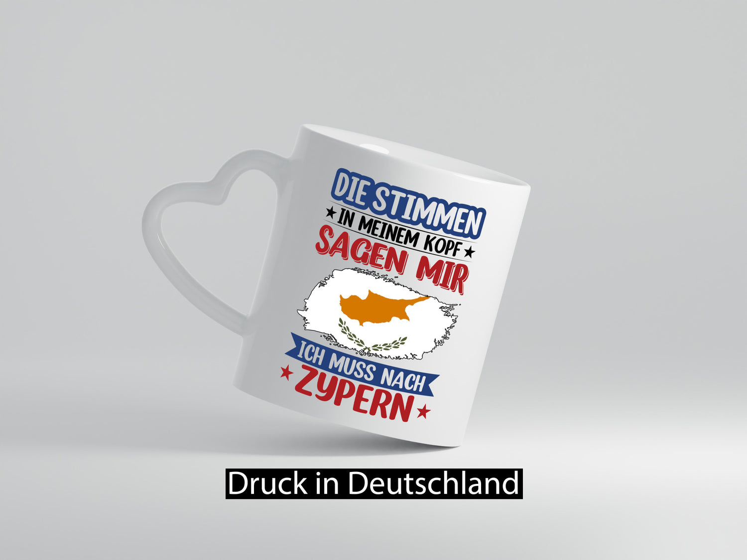 Zypern | Urlaub Stimmen in meinem Kopf Traumland lustiger Spruch Geschenk Humor