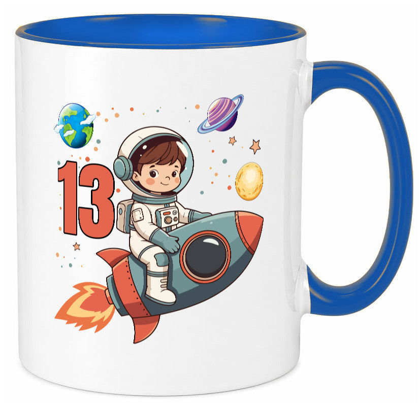 13. Geburtstag | 13 Jahre Astronaut Weltraum lustiger Spruch Geschenk