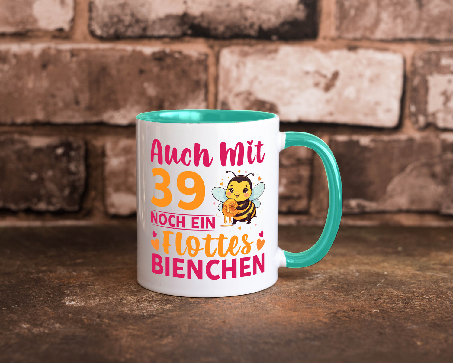 39. Geburtstag | Flottes Bienchen 39 Jahre lustiger Spruch Geschenk