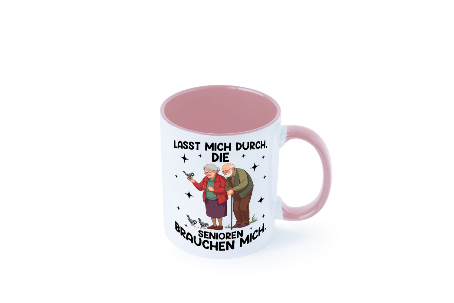 Senioren brauchen mich | Altenpflege Pflegekraft lustiger Spruch Geschenk Humor