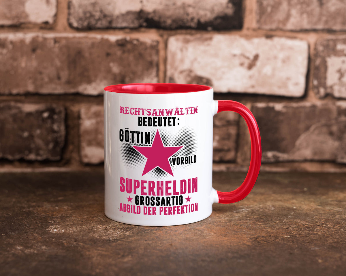 Bedeutung von Rechtsanwältin | Jurstin Anwältin Humor Geschenkidee Tasse