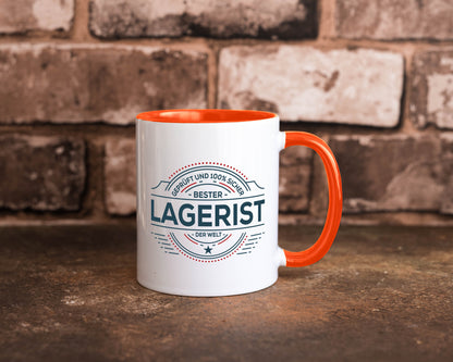 Geprüft und sicher: Lagerist | Lageristen Lager Arbeiter lustiger Spruch