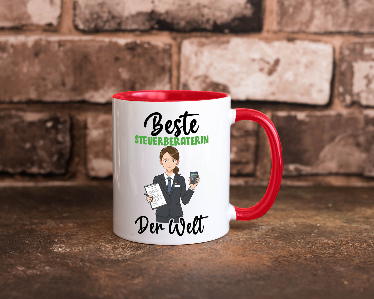 Beste Steuerberaterin | Steuer Beratung v2 Geschenkidee Humor Tasse