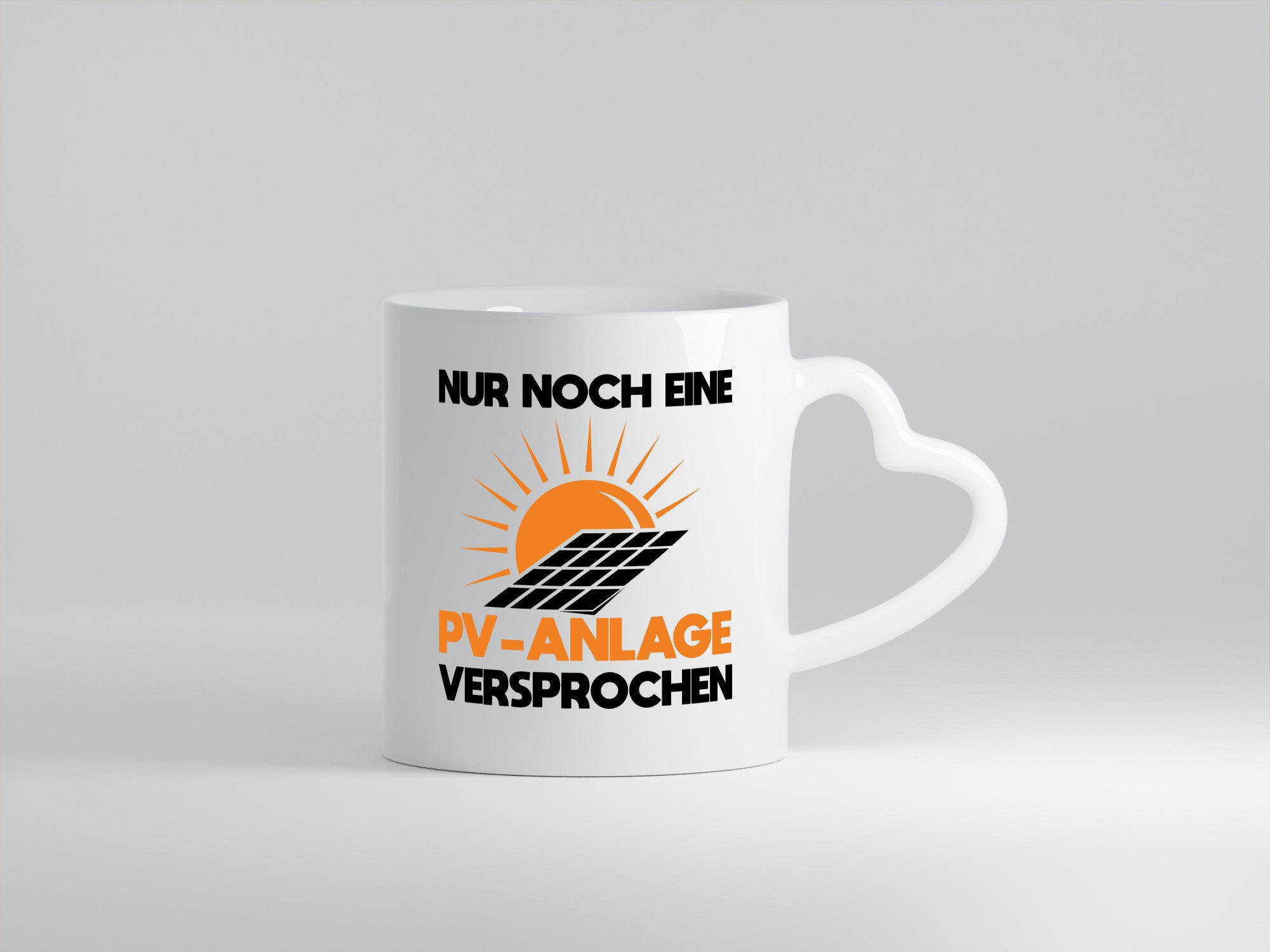 Nur noch eine PV Anlage Versprochen lustiger Spruch Geschenk Humor Geschenkidee