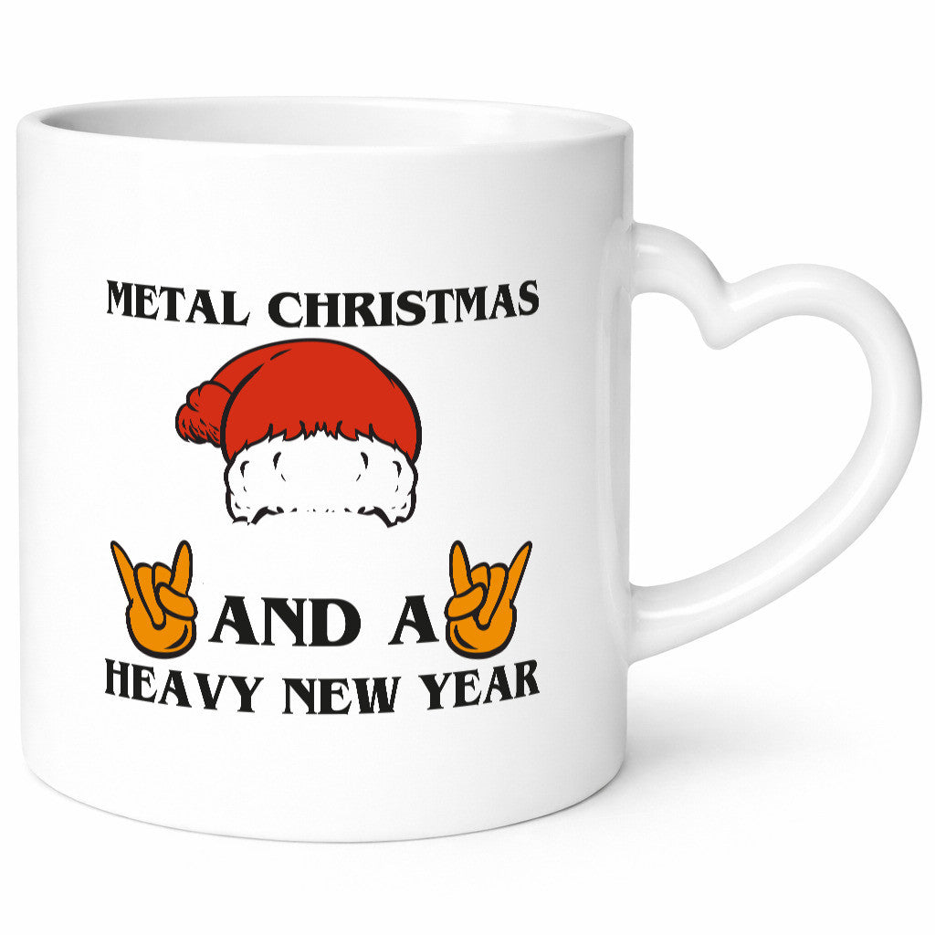 Metal Christmas | Motiv Tasse Rocker Heavy Humor Geschenkidee