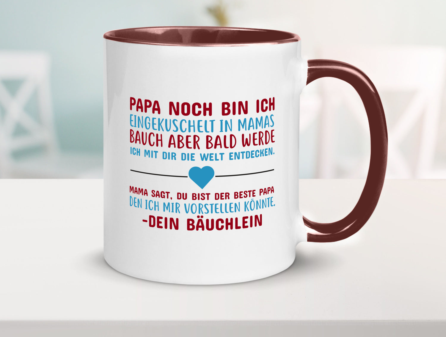 Schwangerschaft | Vaterschaft Tasse Papa Spruch Geschenk Familie Geschenkidee