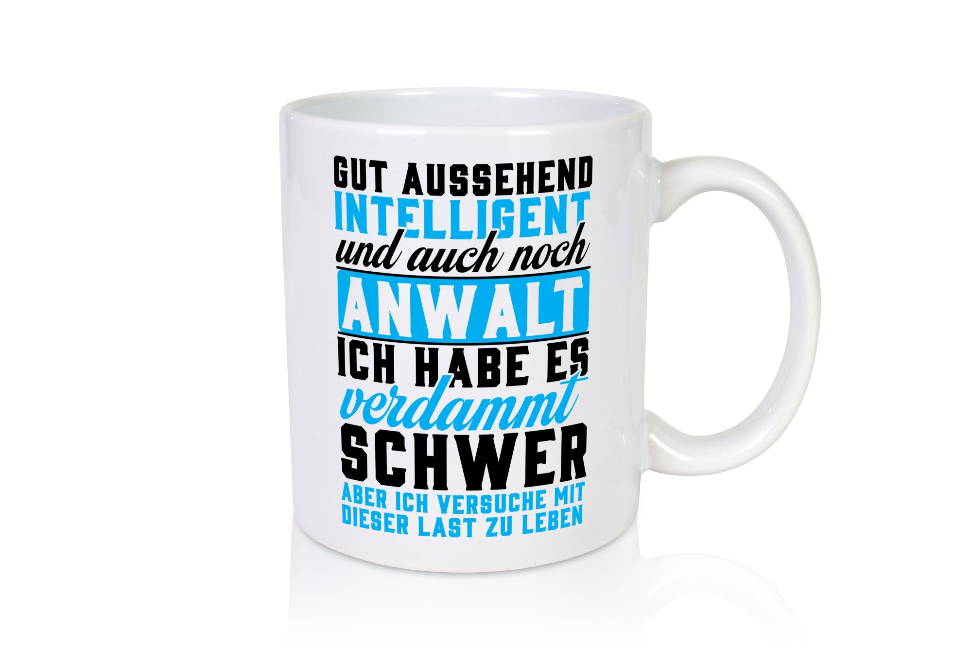 Gut aussehender Anwalt | Gericht Geschenkidee Humor Tasse