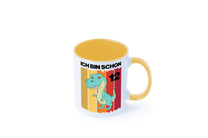 12. Geburtstag | 12 Jahre Dinosaurier lustiger Spruch Geschenk Geschenkidee