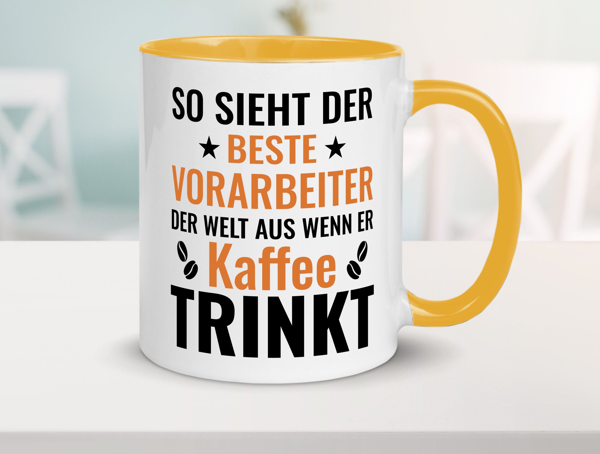 Kaffee trinkt: Vorarbeiter | Kollege Teamleiter Geschenk Arbeit Kollegen Büro