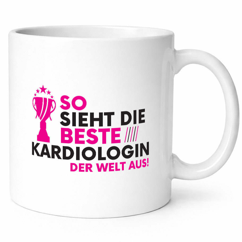 Die Weltbeste Kardiologin | Kardiologie lustig Humor Geschenkidee Geschenk Tasse