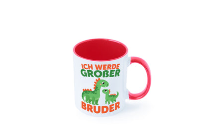 Ich werde Großer Bruder | Dino Brudersaurus lustig Humor Geschenkidee Geschenk