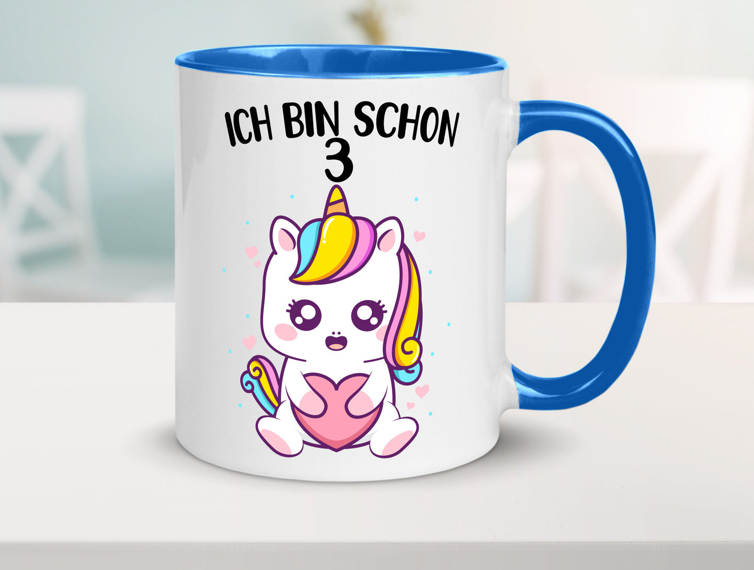 3. Geburtstag | Ich bin schon 3 Jahre Einhorn Mädchen lustig Geschenkidee