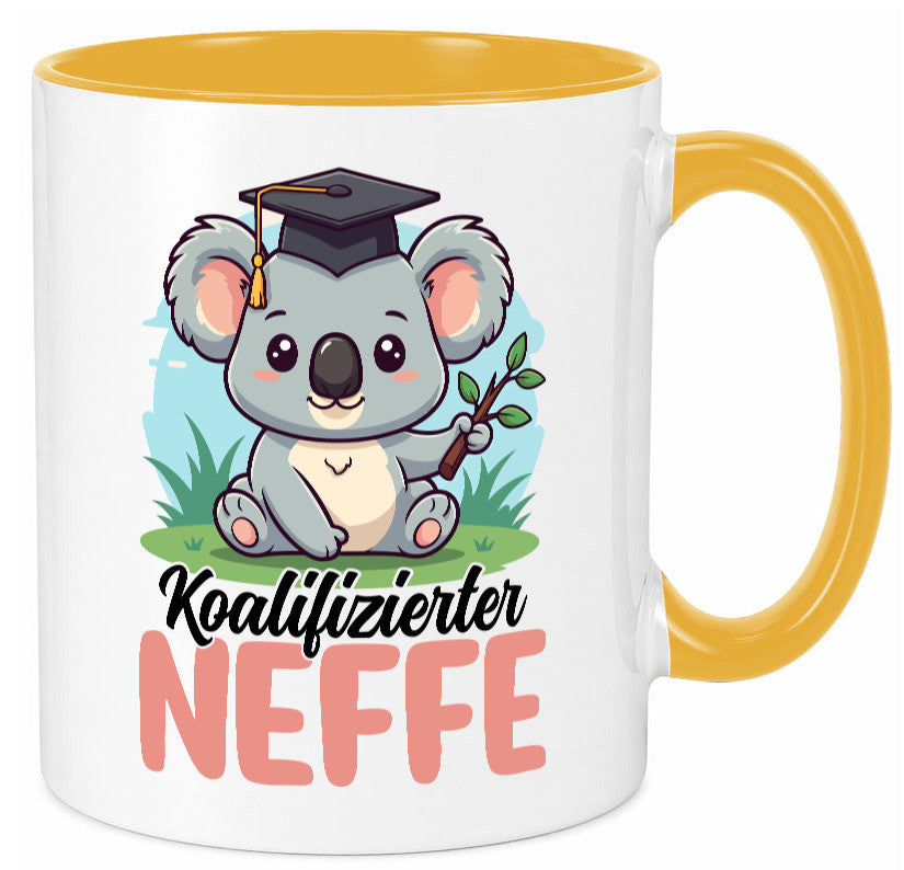 Koalifizierter Neffe | Familie Bruder Bester Onkel Geschenkidee Humor Tasse