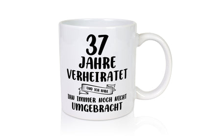 37 Jahre Verheiratet, immer noch am Leben! lustig Humor Geschenkidee Geschenk