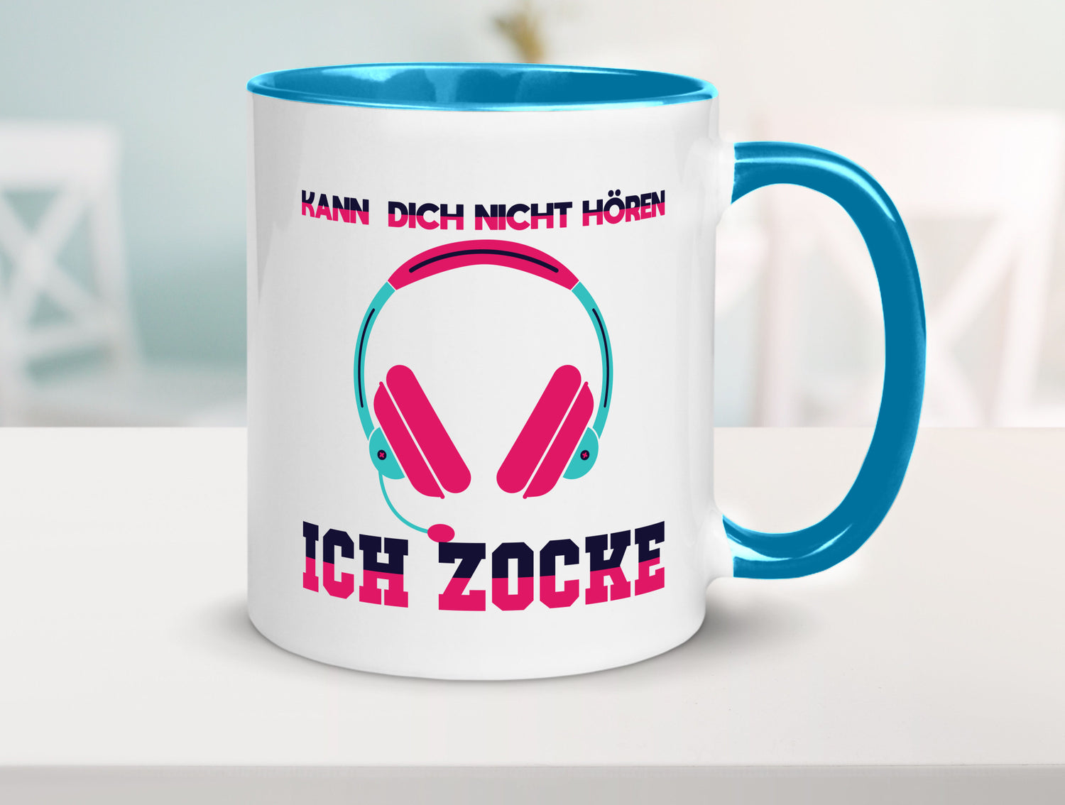 Kann dich nicht hören ich Zocke | Gamer Zocken Zocker Geschenkidee Humor Tasse