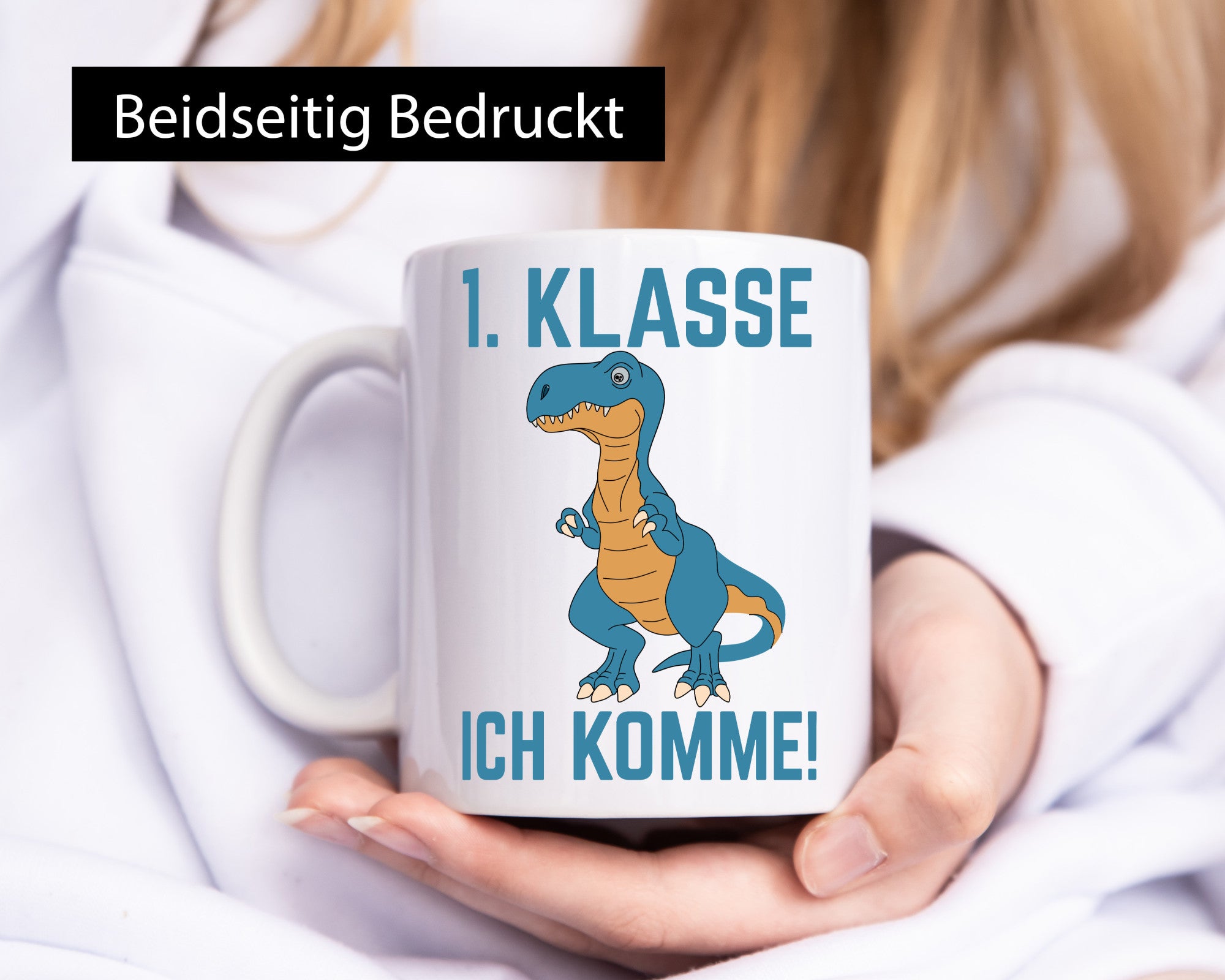 1. Klasse | Einschulung Schüler Grundschule Geschenkidee Humor Tasse