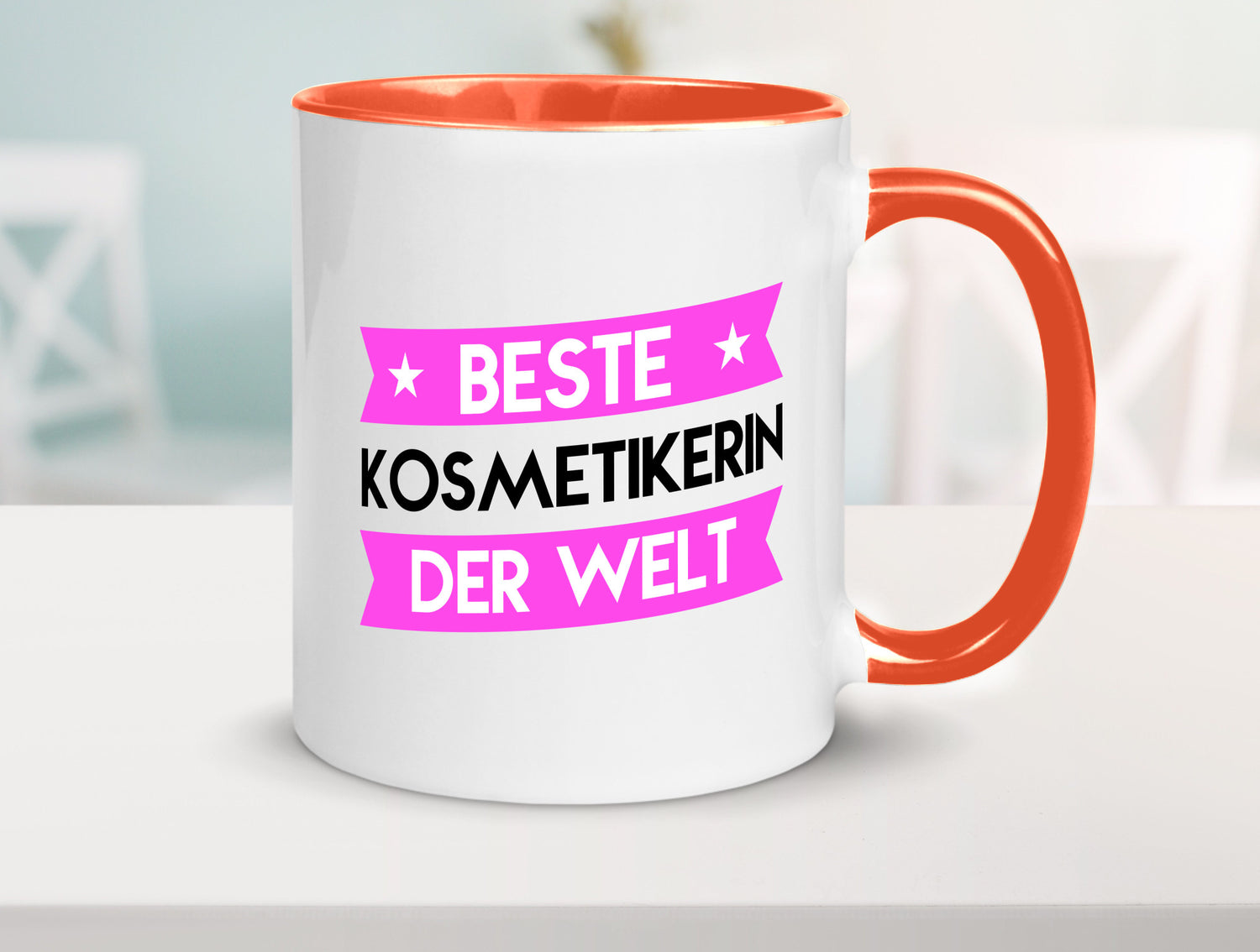 Beste Kosmetikerin | Kosmetik Stylistin Visagistin Geschenkidee Humor Tasse