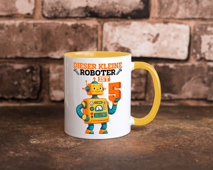 5. Geburtstag | 5 Jahre Roboter Junge lustiger Spruch Geschenk Geschenkidee