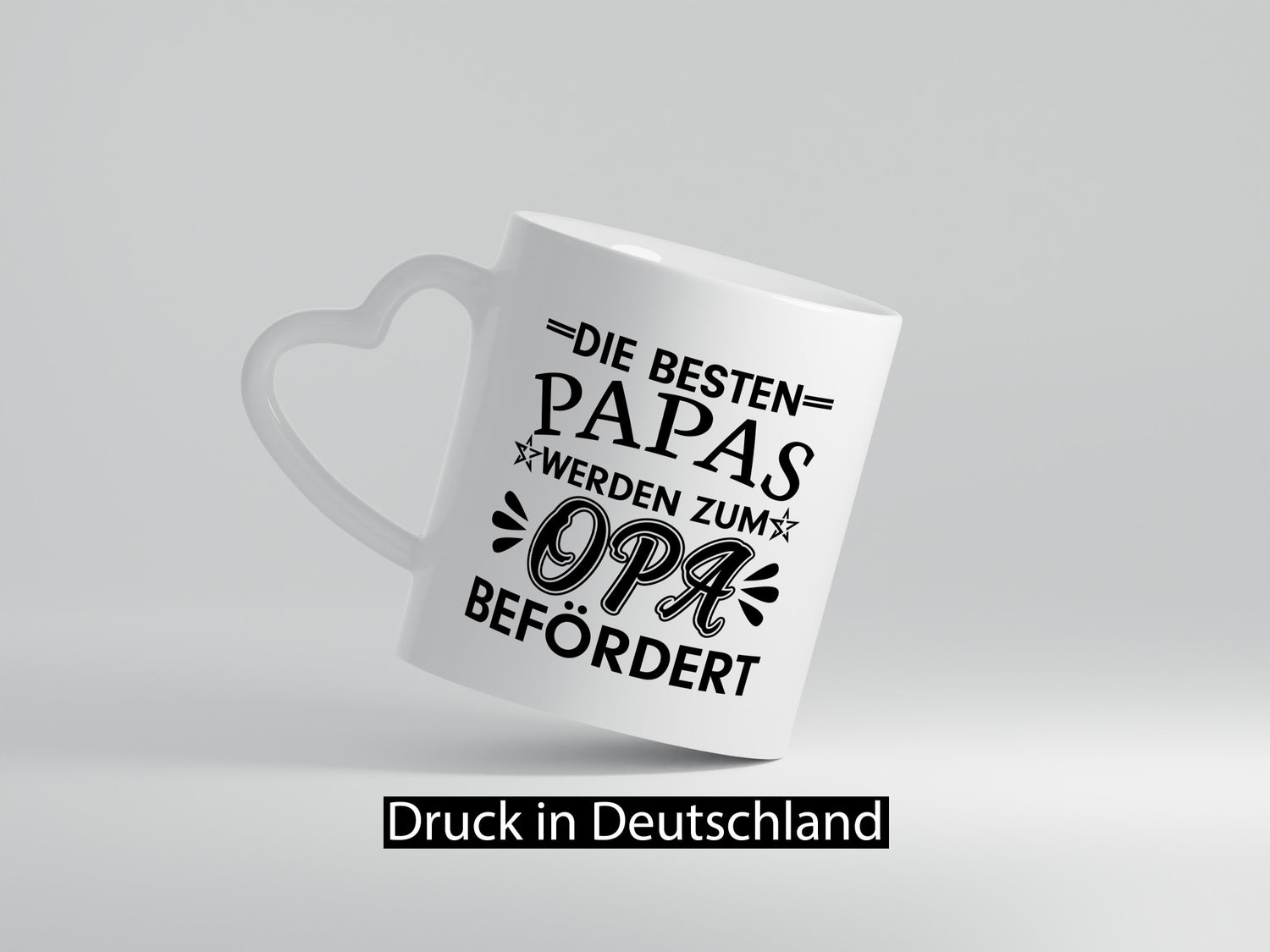 Beförderung zu Opa | Papa Tasse Schwangerschaft Geschenk Familie Geschenkidee