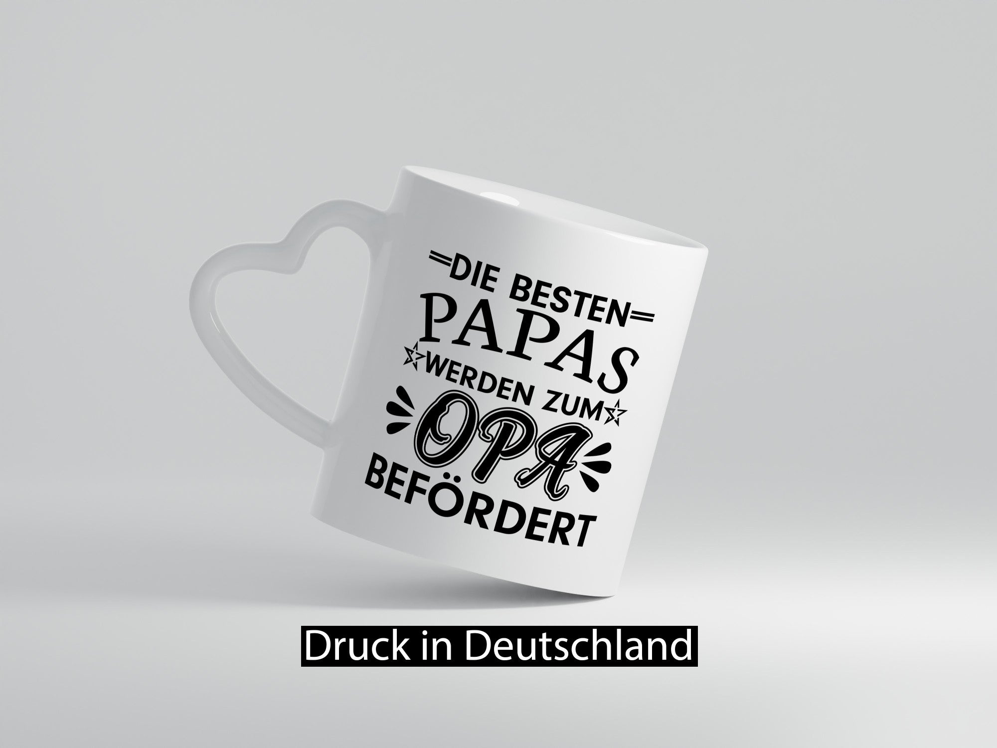 Beförderung zu Opa | Papa Tasse Schwangerschaft Geschenk Familie Geschenkidee