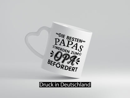 Beförderung zu Opa | Papa Tasse Schwangerschaft Geschenk Familie Geschenkidee