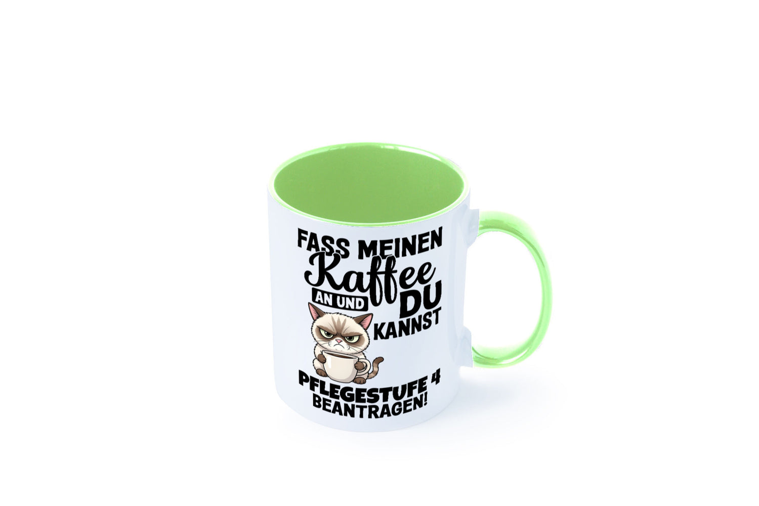 Fass meinen Kaffee an | Pflegestufe 4 Krankenschwester v3 Geschenkidee Humor