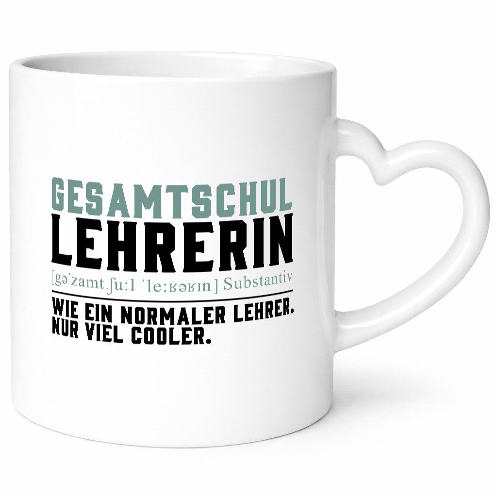 Gesamtschullehrerin | Unterricht Lieblingslehrerin Geschenkidee Humor Tasse