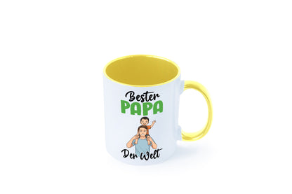 Bester Papa | Vatertag Daddy Familie lustiger Spruch Geschenk Geschenkidee Tasse