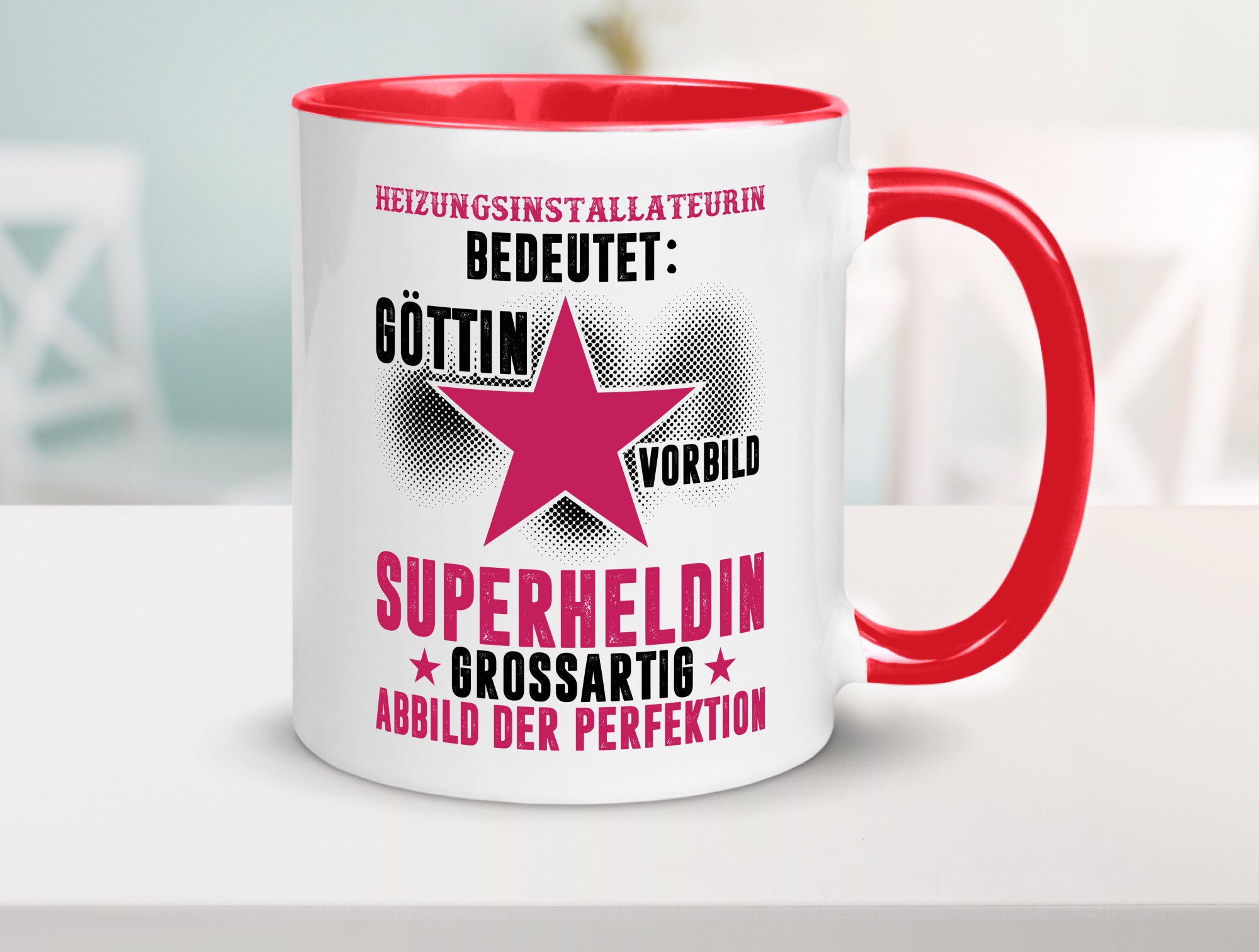 Bedeutung von Heizungsinstallateurin | Heizung Humor Geschenkidee Tasse