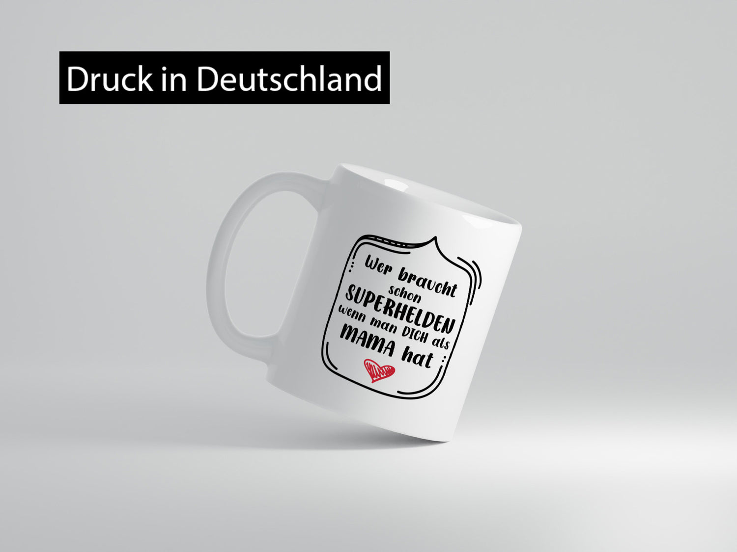 Mama ist die beste | kann alles Muttertag Humor Familie Geschenkidee Tasse