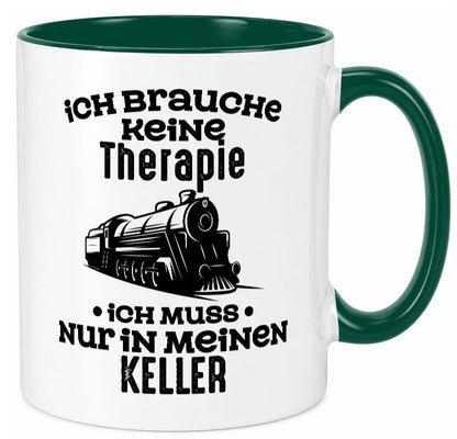 Modeleisenbahn | Hobby eisenbahn Zug lustiger Spruch Geschenk Humor Tasse