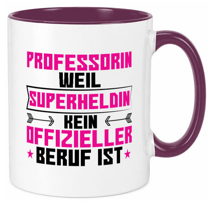 Superheldin Professorin | Uni Universität Geschenk Humor Geschenkidee lustiger