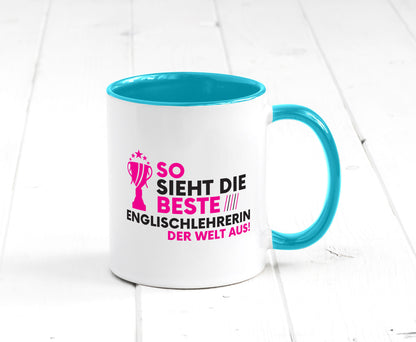 Die Weltbeste Englischlehrerin | Englisch Lehrerin Geschenk Humor Geschenkidee