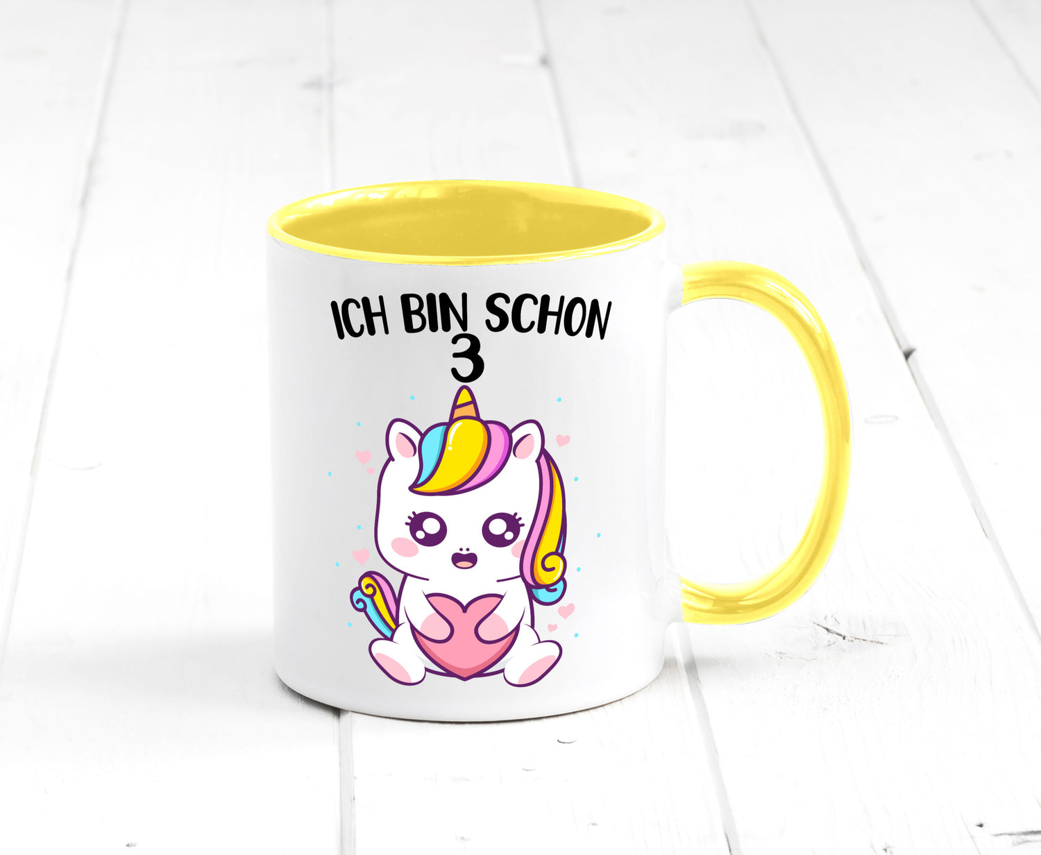 3. Geburtstag | Ich bin schon 3 Jahre Einhorn Mädchen lustig Geschenkidee