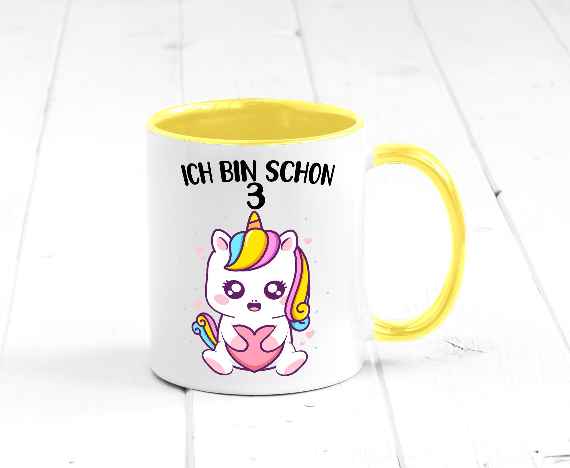 3. Geburtstag | Ich bin schon 3 Jahre Einhorn Mädchen lustig Geschenkidee