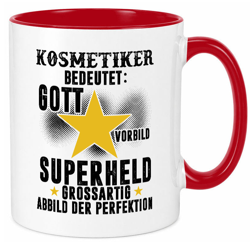 Bedeutung von Kosmetiker | Kosmetik Stylist Visagist Geschenkidee Humor Tasse