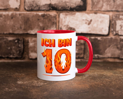 10. Geburtstag | 10 Jahre Drache lustiger Spruch Geschenk Geschenkidee Tasse