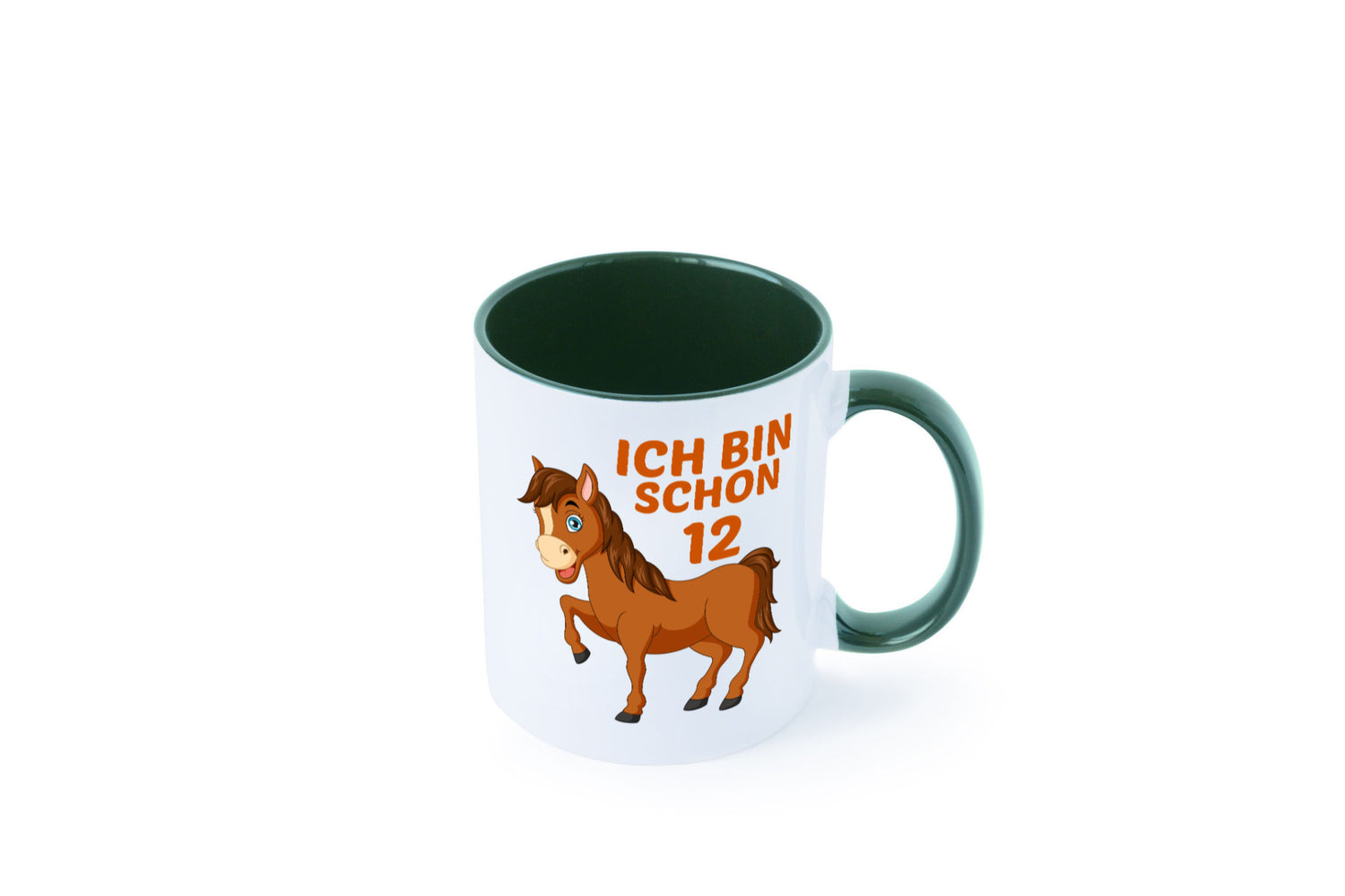 12. Geburtstag | Ich bin schon 12 Pferde Pony Geschenkidee Humor Tasse