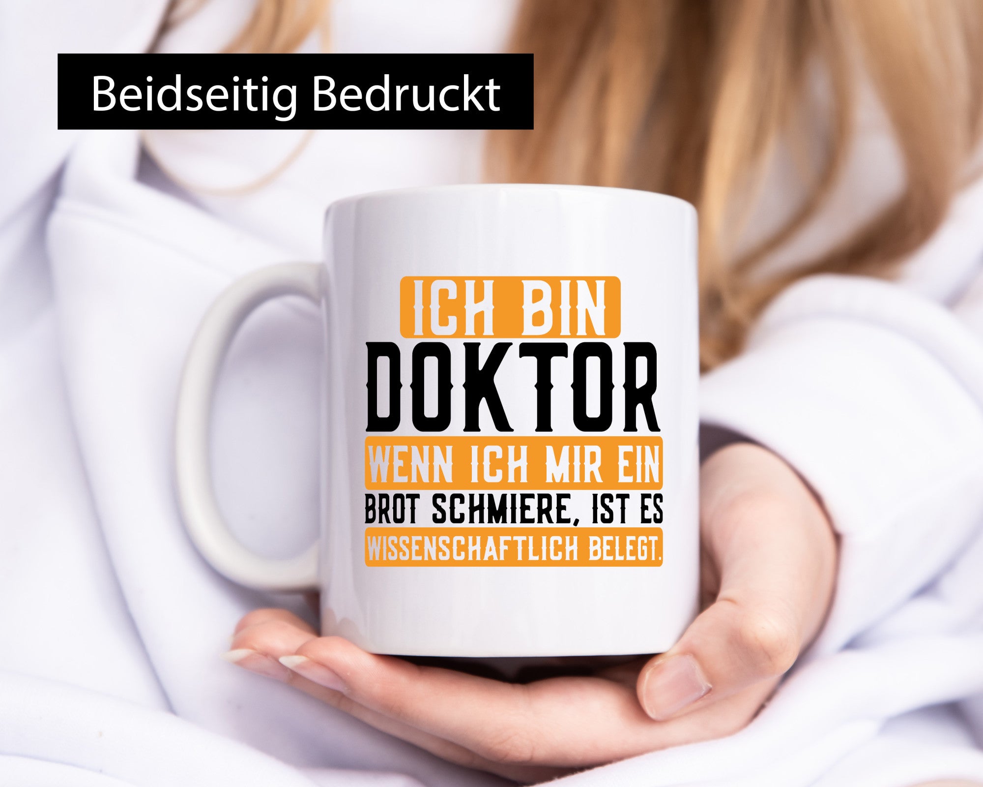 Ich bin Doktor | Frühstück Wissenschaftlich belegtes Brot Geschenk Humor