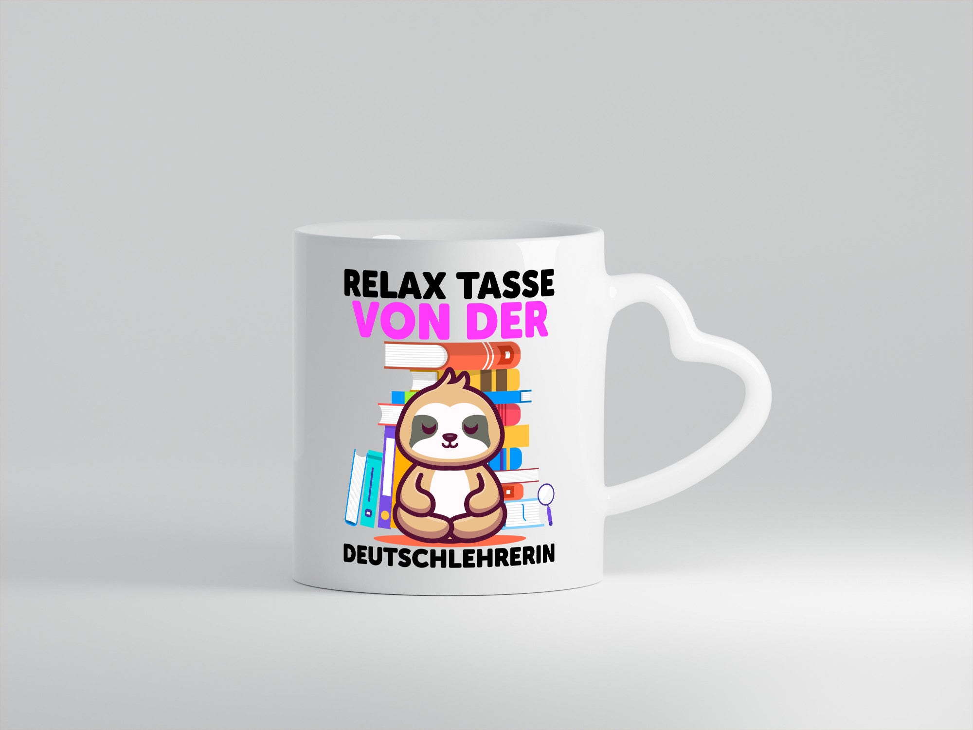 Relax Tasse: Deutschlehrerin | Lehrer lustig Humor Geschenkidee Geschenk Tasse